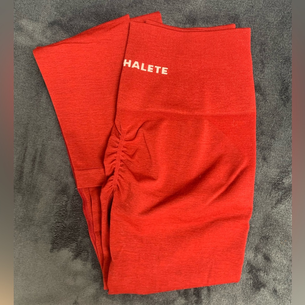 Alphalete Red Amplify Leggings size small